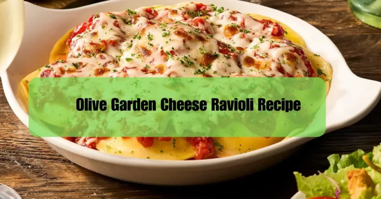Olive Garden Cheese Ravioli Recipe 
